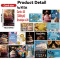 Lot de 20 cartes de vœux Joyeux Anniversaire assorties avec enveloppes cadeaux - Style Avec Enveloppes (S954) / Pack de 20 Pièces (S954)