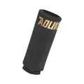 Reusable black gel cold and hot compress therapy wrist sleeve with gold AOLIKE logo detail - Long / 7cm x 3cm / Black