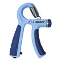 Pinza per mani regolabile in azzurro per l'allenamento della forza della mano - Celeste