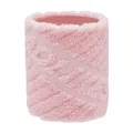 Poignet de sport en coton rose avec motif 'LOVE' tricoté pour fitness et course - 1 Pièce / Rose