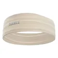 Bandeau de sport beige respirant de qualité avec logo Aolikes pour le yoga et la course - Chair