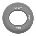 Anillo de agarre de silicona gris Aolikes para entrenamiento con doble resistencia 40-50LB - 40-50LB / Gris