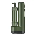 Purificateur d'eau électrique portable 0,01 micron vert militaire pour le camping - Vert Militaire