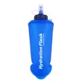 Blaue 500 ml tragbare weiche Trinkflasche mit Filter für Outdoor-Überleben und Wandern. - 500ml / Blau
