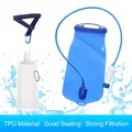 Portable TPU gravity water filter kit with reservoir and ultrafiltration membrane - Blue