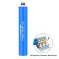 Filtre à eau RO extérieur bleu portable avec détails de membrane d'osmose inverse - Cartouche de Filtre de Remplacement RO