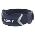 Navy blue adjustable patellar tendon strap for knee support during running - Indigo