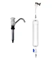 Tragbares Outdoor-Wasserfilter-Set mit Handpumpe für Camping und Wohnmobile - Handpumpen-Filtermodell