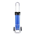 Système de filtration d'eau de 20 pouces avec chariot à roulettes portable - Style Chariot à Roues / 20 Pouces / Bleu