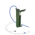 Tragbare Wander-Wasserfilterpumpe mit Ultrafiltrationsmembran in Olivgrün - Ultrafiltrationsmodell (UF-Modell) / 22cm / Armeegrün