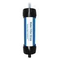 Tragbarer Outdoor-Wasserfilterstrohhalm mit Ultrafiltration für Camping-Überlebenssets - UF Modell / Blau