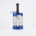 Tragbarer blauer 5L-Wasserfiltereimer mit Handpumpe und Filterwell-Ultrafiltrationskern - Blau
