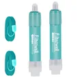 Filterwell 2er-Pack tragbare Wasserfilter-Strohhalme für Outdoor mit Lanyards - 2 Stück/Set / Blau