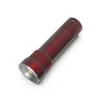 High-intensity mini burgundy aluminum alloy LED flashlight for outdoor emergency use - F891 Style / Standard Pack / Red
