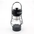 Lanterna da campeggio a LED nera retrò con maniglia e design vintage. - Piccolo (L798) / Nero Classico