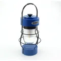 Lanterna da campeggio a LED blu retrò ricaricabile per uso esterno e in tenda. - Piccolo (L798) / Blu navy