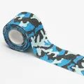 Blue camouflage self-adhesive elastic bandage made of non-woven fabric for sports and pets - Ocean Camouflage