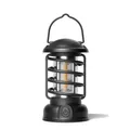 Lanterne de camping LED vintage noire rechargeable avec cage en spirale - L803S (Version Batterie) / 86*150mm / Noir