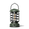 Lanterne de camping LED rechargeable vintage vert armée pour le camping et la randonnée - L803S (Version Batterie) / 86*150mm / Vert Militaire