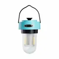 Vintage blue LED camping lantern with dimmable light for outdoor tents and trekking - Rechargeable (150*88mm) / Blue