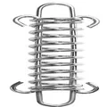 Durable stainless steel spring buckle for camping tent wind rope fixation. - Spring Tensioner Buckle
