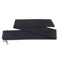 Housse de protection tactique noire durable avec cordon de serrage anti-poussière - Noir