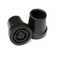 Detaillierte Ansicht von 19mm schwarzen Gummi-Anti-Rutsch-Spitzen für Krücken - 3.3cm / Schwarz