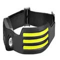 High-intensity COB headlamp with motion sensor and USB rechargeable silicone band - 3 Light Strips 1200mAh