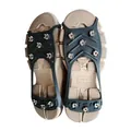 Professional 10-stud anti-slip ice cleats for winter snow and ice walking on boots - 8-Teeth Cleats (Size M) / 1 Pair/Pack
