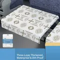 Alfombrilla de aislamiento desechable con patrón étnico para camas de tren viaje - Alfombra Desechable Estilo Étnico / Paquete de 10 Piezas (Envueltas individualmente)