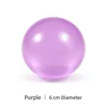 Balle anti-stress violette de qualité supérieure en maltose, jouet mou de 6 cm - Diamètre 6cm / Violet