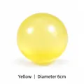 Balle de décompression en maltose jaune souple, variante de taille 6 cm de diamètre - Diamètre 6cm / Jaune