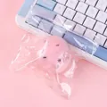 Giocattolo a palla morbida a rimbalzo lento rosa in sacchetto di plastica trasparente - Oreo Fragola