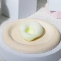 Jouet de décompression mochi TPR fait main DIY en jaune pâle pour soulager le stress - Balle Mochi de 6cm / Jaune Citron