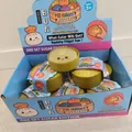 Set of yellow cartoon squishy bun fidget toys in steamer baskets for stress relief - 8.5cm Maltose Version / Single Piece