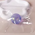 Balle anti-stress spongieuse en maltose violette avec paillettes dorées en sachet - 1 Pièce / (4cm) Violet Aurora Balle Anti-stress au Maltose