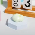 Mini lichtgroen TPR zacht knijpspeeltje voor doe-het-zelf mochi stressverlichting hobby - 4cm Mochi Bal / Citroengeel