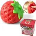 Jouet squishy fraise géant parfumé pour soulager le stress, jouet sensoriel souple - Squishy Fraise (T33) / 16CM Extra Large