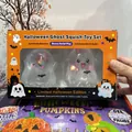 Set di giocattoli squishy a forma di fantasma di Halloween, gel antistress - Combinazione di Fantasmi