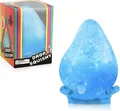Blauwe glitter druppel squishy sensorisch speelgoed voor stressvermindering met doos - Meerblauw