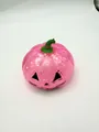 Jouet de citrouille rose pailleté d'Halloween pour le stress et décor de fête - Avec Cuit-vapeur / Citrouille Squishy Rose