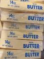 Realistic yellow salted butter stick squishy toy for stress relief and slow rebound. - Extra Large Butter Stick / 14oz (400g)