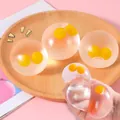 Stress relief sensory squishy water ball toy with realistic double yolk egg design - Double Yolk Egg