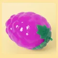 Detailed macro view of a bright purple grape-shaped squishy toy for effective stress relief - Grapes