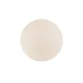 Large 10cm cream-colored maltose squishy ball for stress relief and slow rebound. - Maltose Ball Style / 6cm Size / Matte White