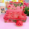 Levendig watermeloenvormig slow rising squishy speelgoed voor stressverlichting - Watermeloen Squishy / Watermeloen Squishy (Set van 12 met Displaydoos)