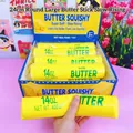 Groot geel botervormig langzaam rijzend squishy speelgoed voor stress, 400 gram - 24cm Round Butter Stick