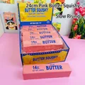 Grote 24cm roze boterstick slow rising squishy stressverlagend sensorisch speelgoed - 24cm Pink Butter Stick