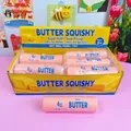 Roze boterstick langzaam stijgend squishy speelgoed voor stressverlichting in doos - Round Pink Butter Stick