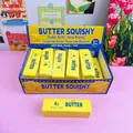 Geel langzaam stijgend boter squishy speeltje voor stressverlichting 113g stick - Gele Boterstaaf